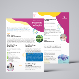 Dust Mite Allergy Tear-off