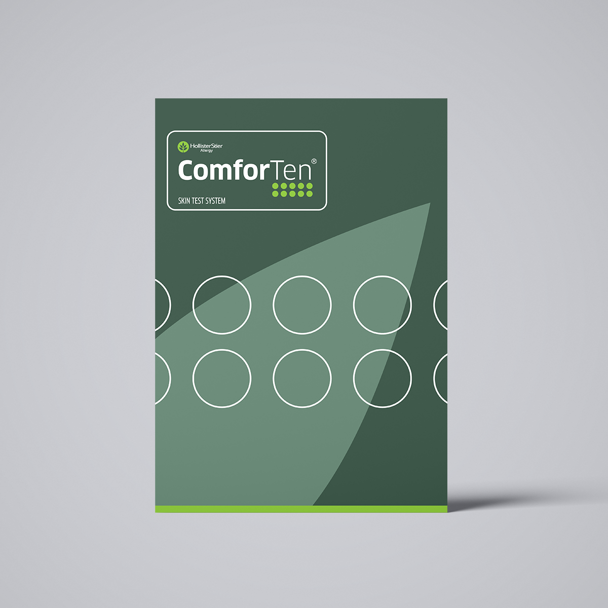 Image of the ComfortTen Skin Test System Sales Aid cover