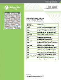 CPT Code Quick Reference Guide